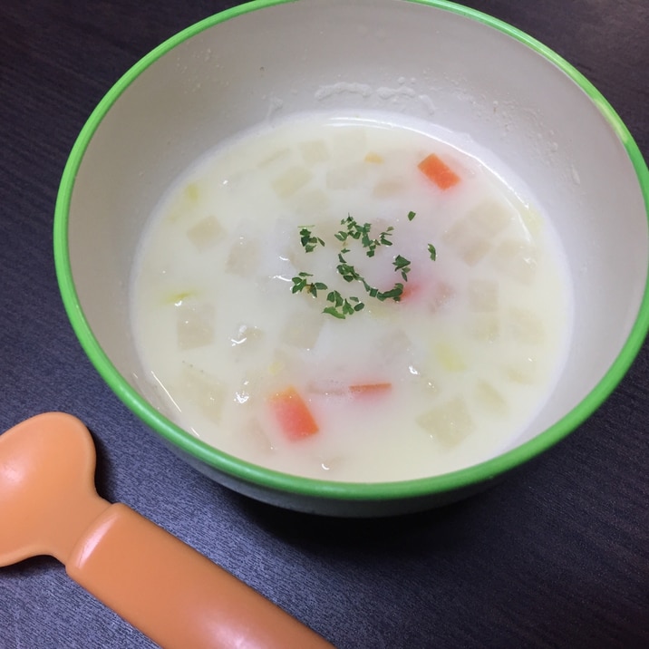 離乳食 完了期 市販の素で簡単に コーンスープ レシピ 作り方 By 楽天レシピ 離乳食 完了期 市販の素で簡単に コーンスープ レシピ 作り方 By 楽天レシピ